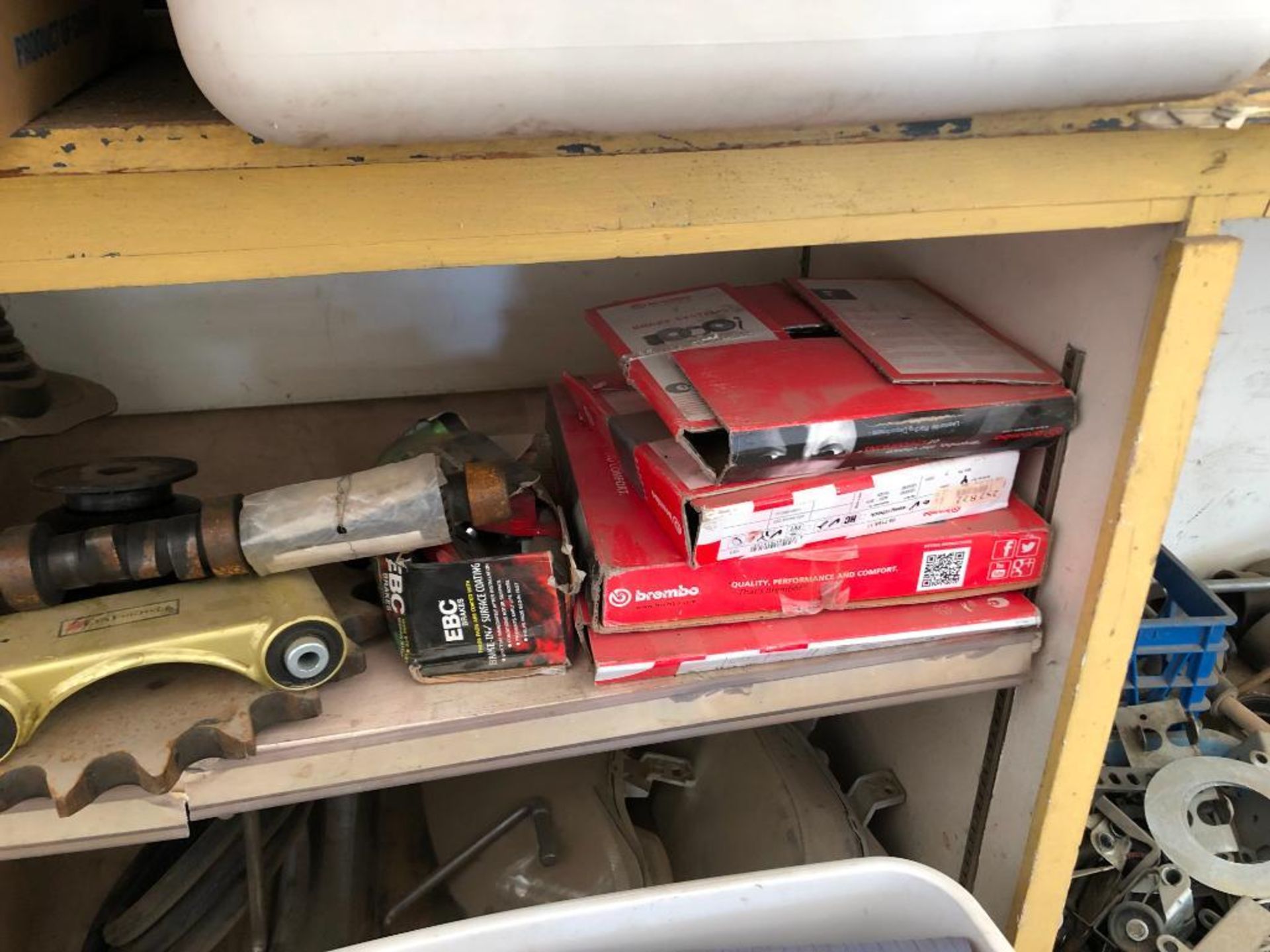 Lot of Asst. Automotive parts Including Brake Pots, Lighting, Alternator, Brakes, etc. - Image 6 of 8