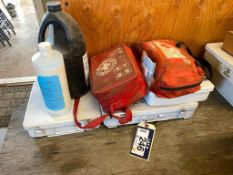 Lot of (5) Asst. First Aid Kits and Hand Sanitizer.