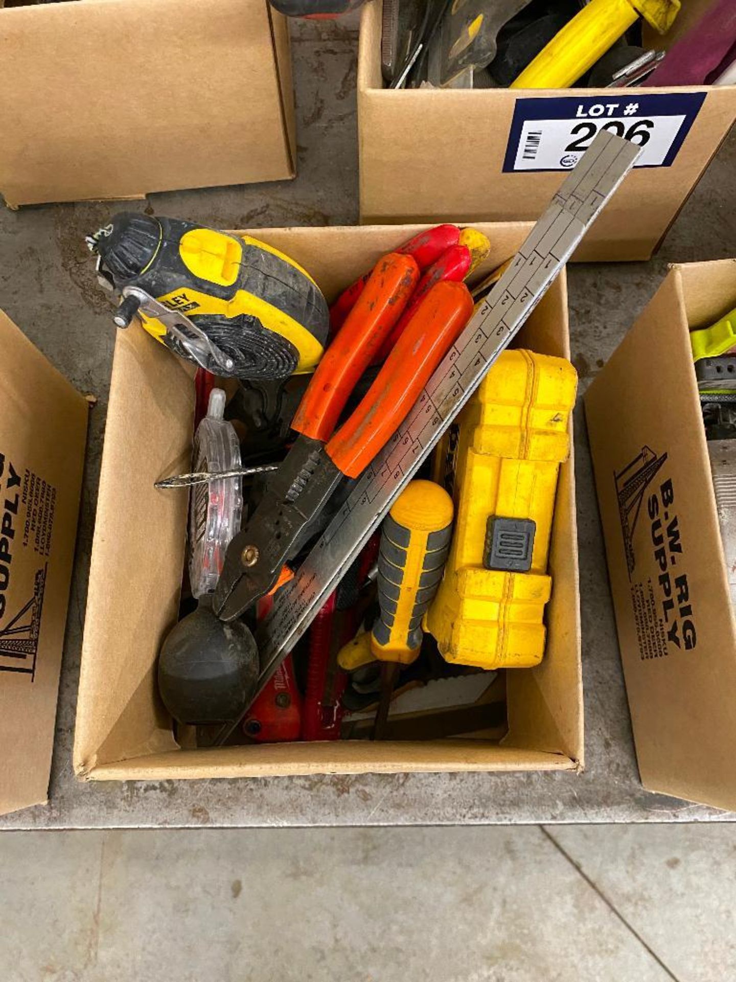 Lot of Wire Strippers, Chalk Line, Drill Bits, etc. - Image 3 of 4