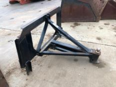 Skid Steer Trailer Moving Attachment