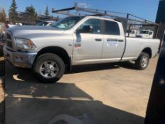 2012 Dodge Ram 2500 Crew Cab Diesel 4X4 w/ Truck Rack VIN#: 3C6UD5JL1CG191947