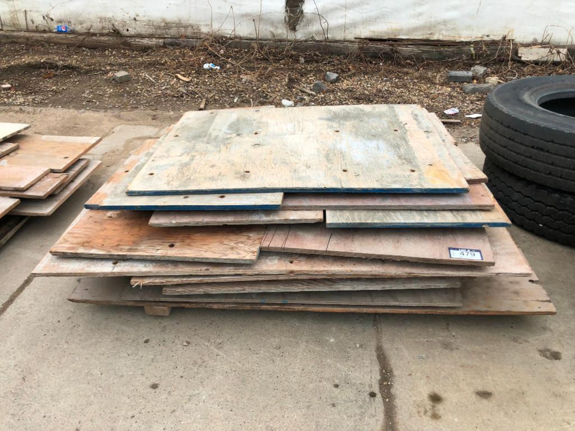 Lot of Asst. Plywood