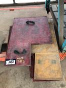Lot of (4) Concrete Stamping Mats.