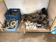 Lot of Asst. Plumbing Fittings, Clamps, etc.