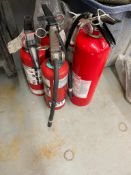 Lot of (5) Asst. ABC Fire Extinguishers.