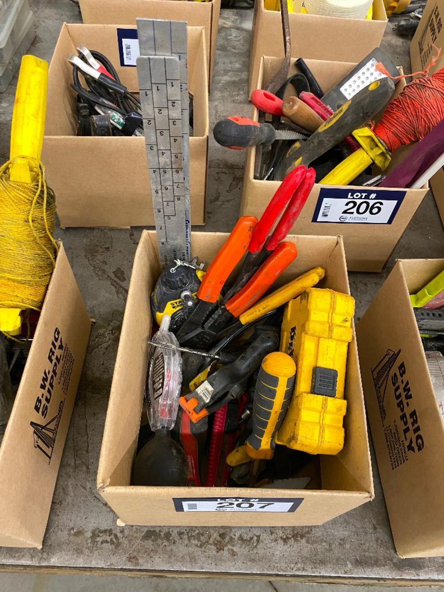Lot of Wire Strippers, Chalk Line, Drill Bits, etc. - Image 4 of 4