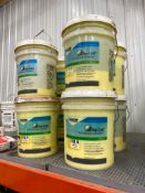 Lot of (4) Pails Top-Cast Top Surface Retarder.