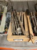 Lot of Asst. Chisel Bits and Concrete Drill Bits.