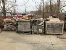 Lot of Asst. Wood Cut-Offs, Crates, etc.