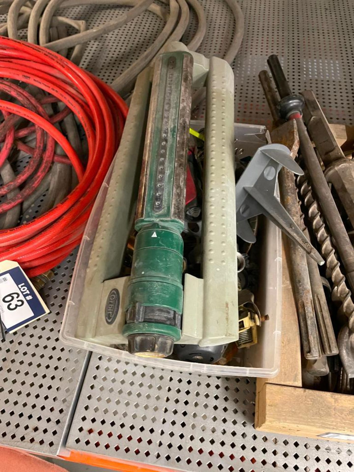 Lot of Asst. Garden Hose Nozzles and Sprinklers.