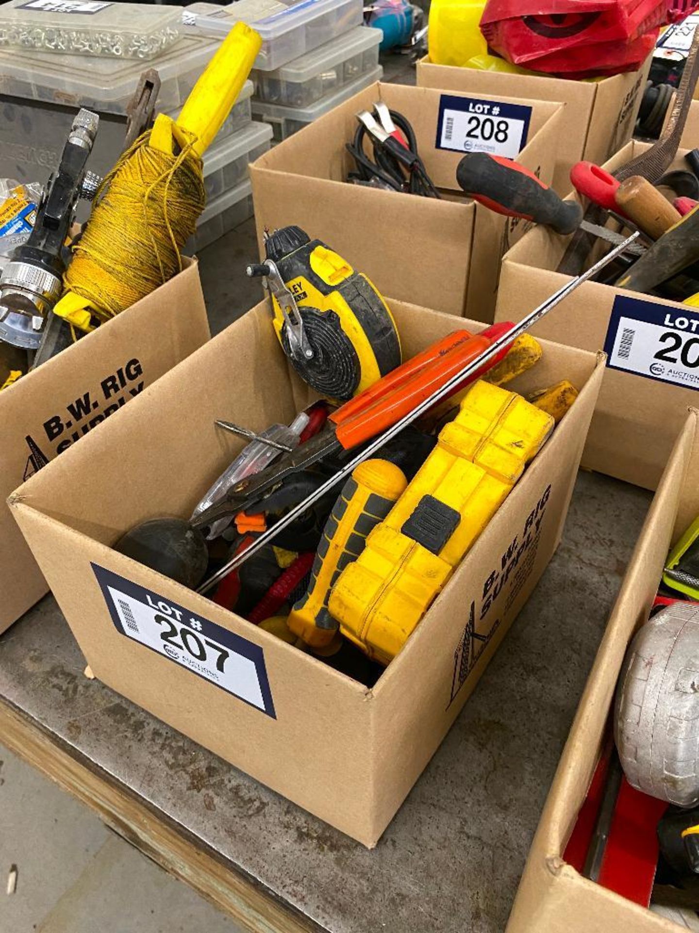 Lot of Wire Strippers, Chalk Line, Drill Bits, etc. - Image 2 of 4