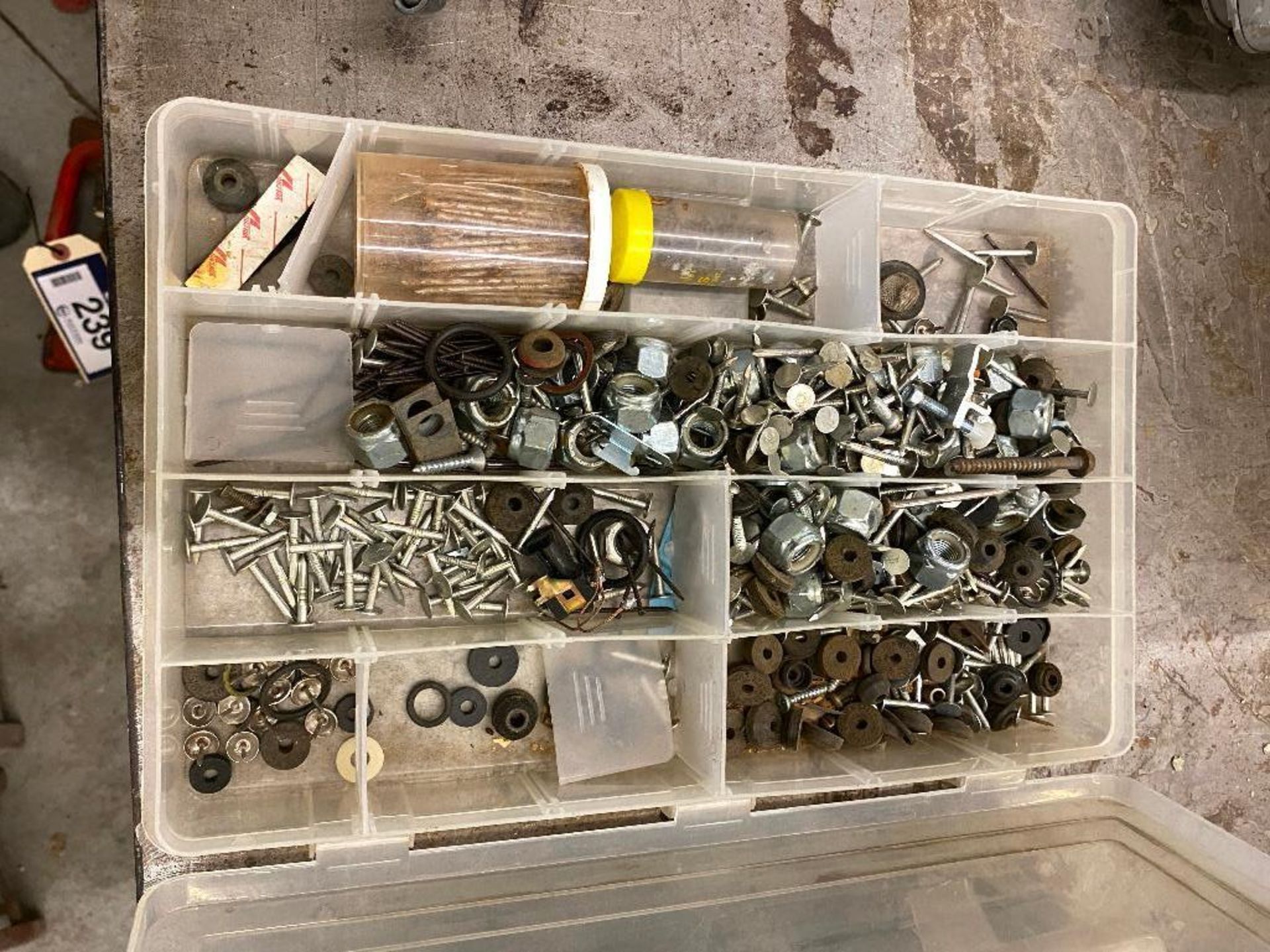 Lot of (4) Parts Organizers w/Bolts, Nails, Pins, etc. - Image 5 of 5