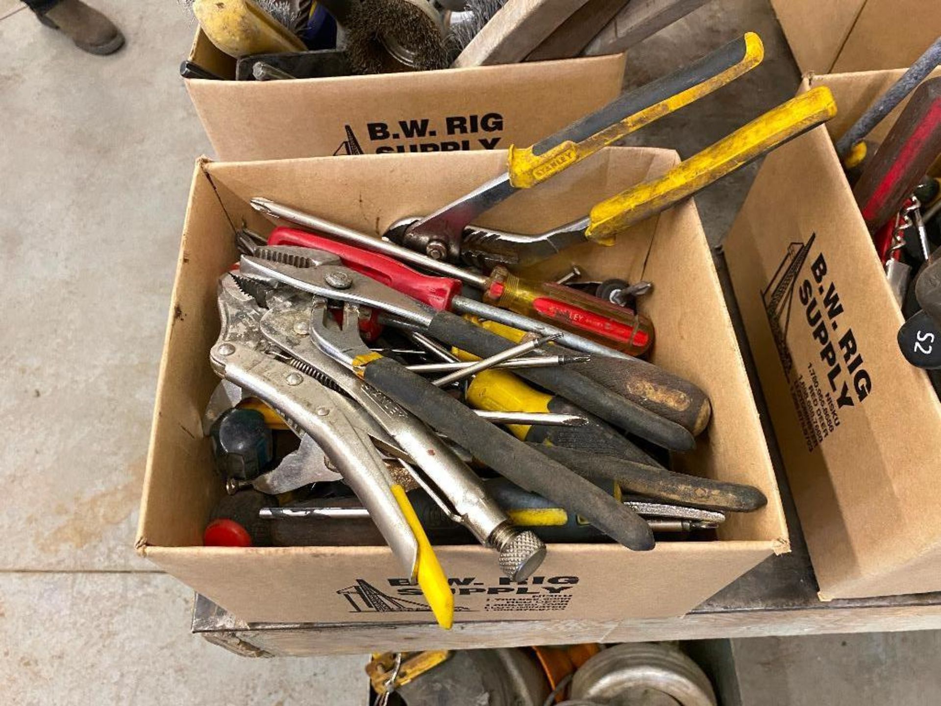 Lot of Asst. Hand Tools including Vice Grips, Screwdrivers, etc. - Image 4 of 4