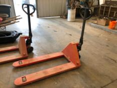 Johnston 5,500lbs Pallet Jack.