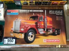 Monogram Kenworth W-900 Conventional 1/16 Scale Model