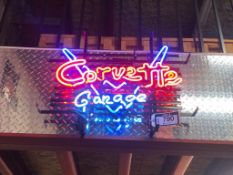 Corvette Garage Neon Sign