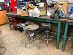 Steel Top Workbench with Vise