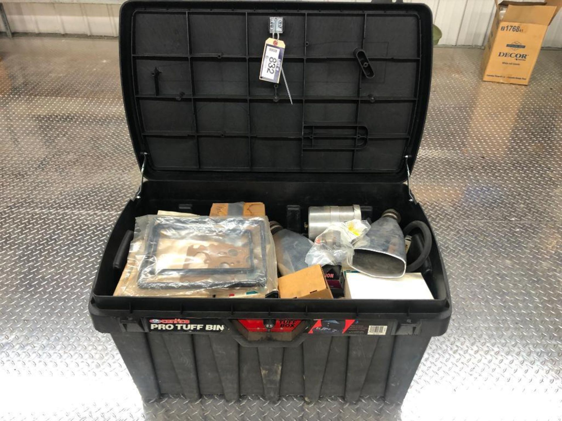 Tool Chest w/ Asst. Automotive Parts including Gaskets, Shafts, Mirrors, Bearing Kit, etc.