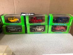 (6) Eligor Miniature Diecast Models