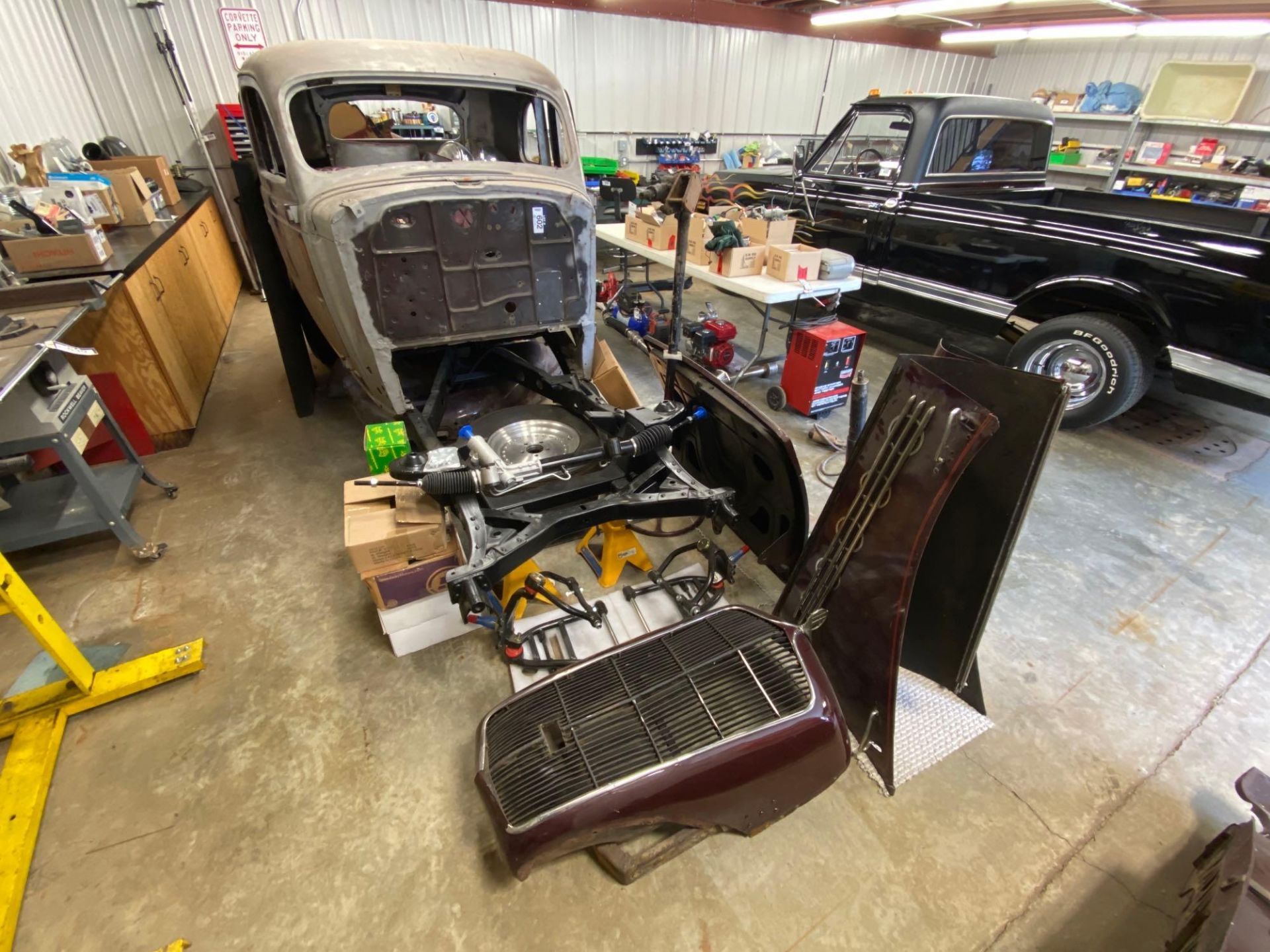 ’35 Plymouth Coupe Including Body Panels, Frame, Lights, etc. ***No Engine, Transmission, etc.*** - Image 15 of 16
