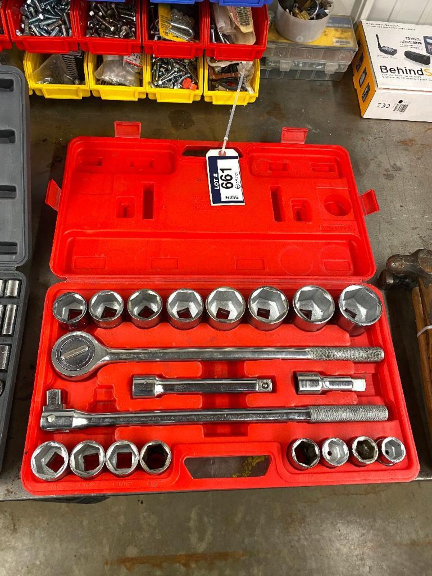 21-Piece Socket Wrench Set 3/4" Drive 7/8"-2" - Image 2 of 3