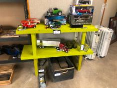 2 Tier Green Shelving Unit *Contents Not Included*