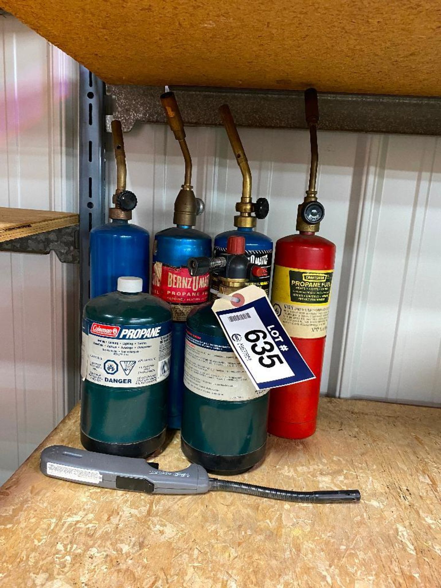 (6) Asst. Propane Cylinder