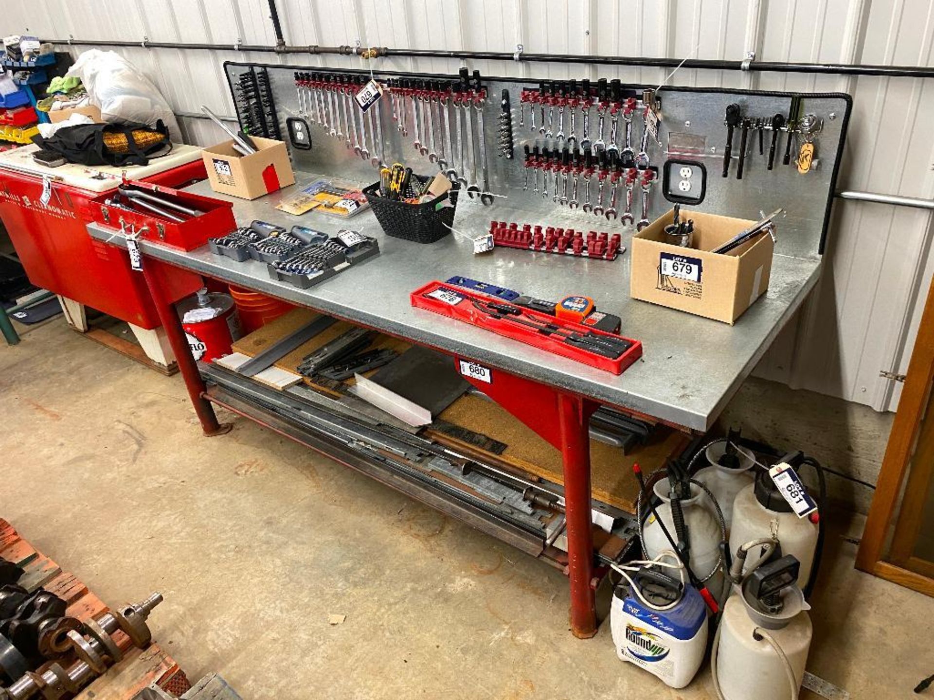 Steel Top Workbench - Image 2 of 3