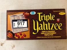 Triple Yahtzee *Box Only*