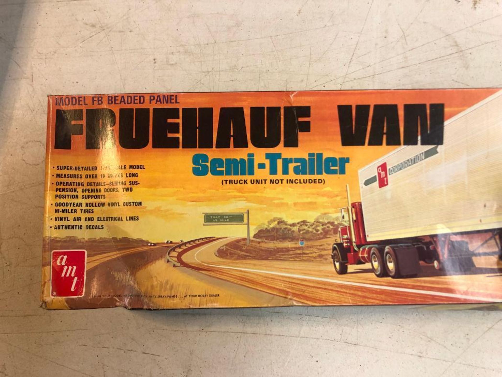 AMT Fruehauf Van Semi Trailer Model - Image 2 of 3