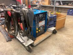 Miller TB 300/200 Welder w/ Cart, Helmets, Electrodes, etc.