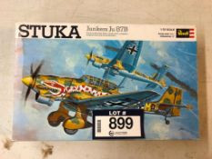 Revell Stuka Junkers Ju 87B 1/32 Scale *Box & Parts Only*