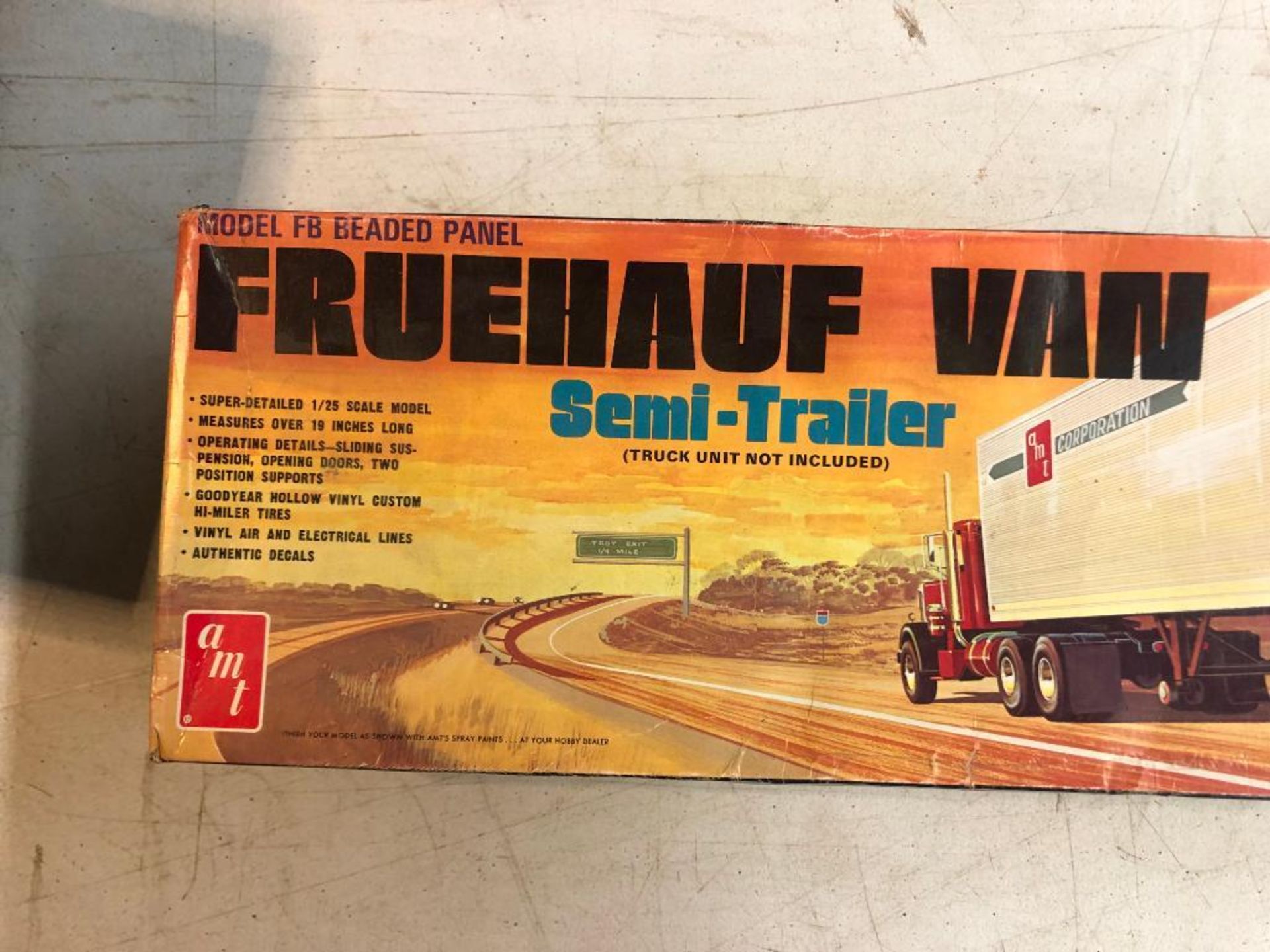 AMT Fruehauf Van Semi Trailer Model - Image 2 of 3