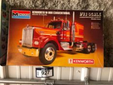 Monogram Kenworth W-900 Conventional 1/16 Scale Model