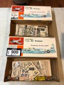 Testors Hawk Lockheed T-33 Jet Trainer *Boxes & Parts Only*