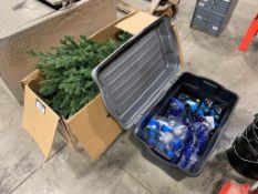 Lot of Asst. Christmas Tree and Christmas Decorations