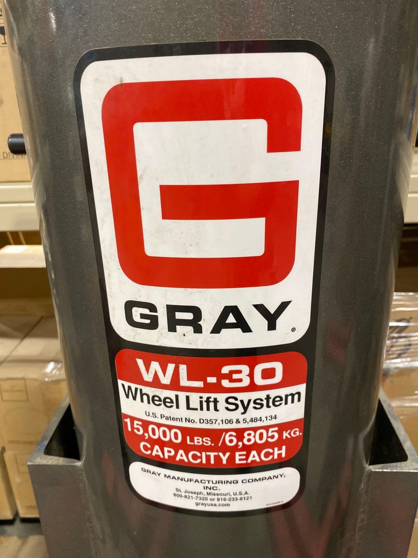 Lot of (2) Gray WL-30 Wheel Lift System, 15,000lb. Capacity - Image 6 of 6