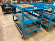 24" X 36" 3-Tier Mobile Shop Cart