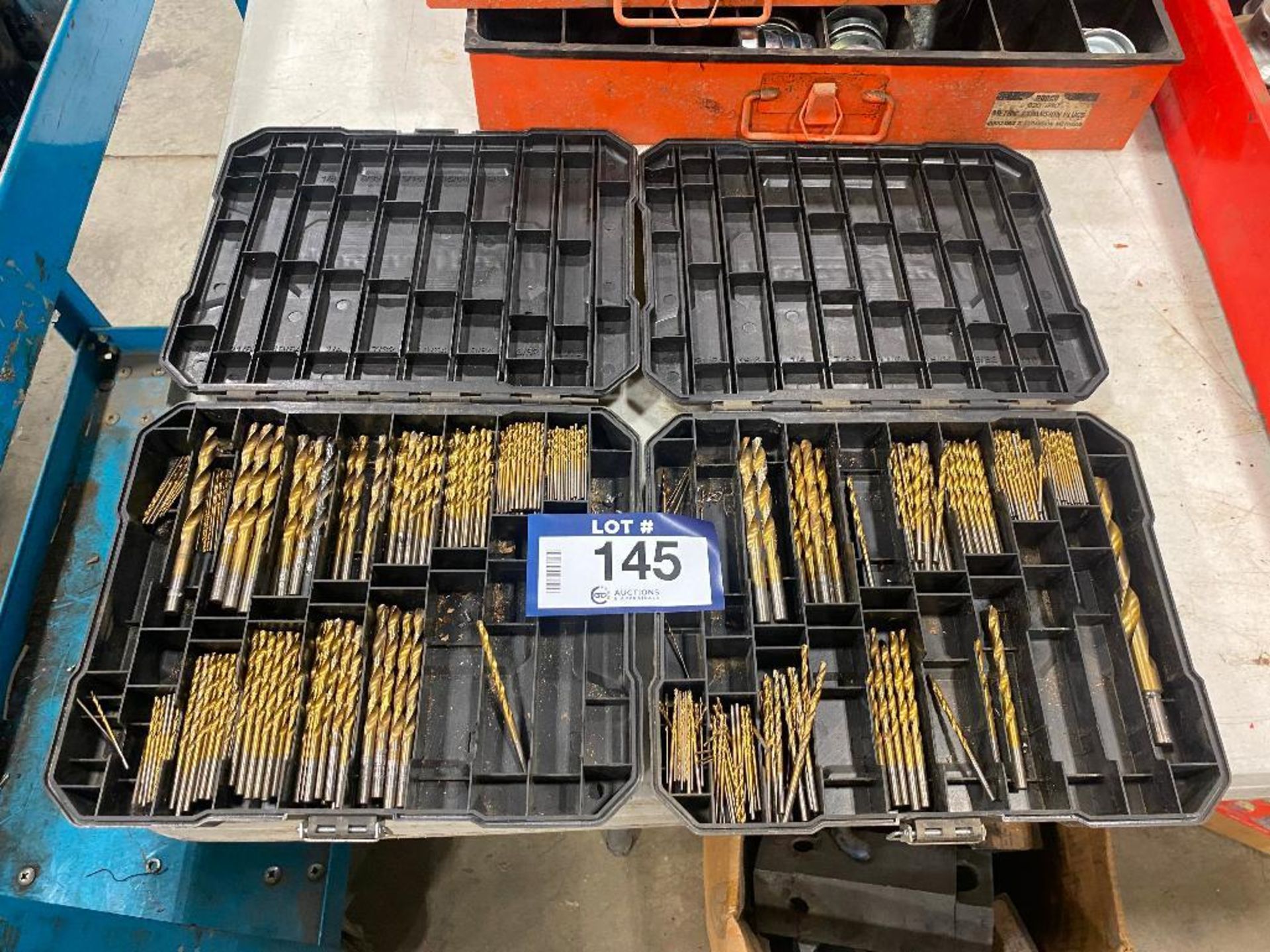 Lot of (2) Sets of Asst. Drill Bits