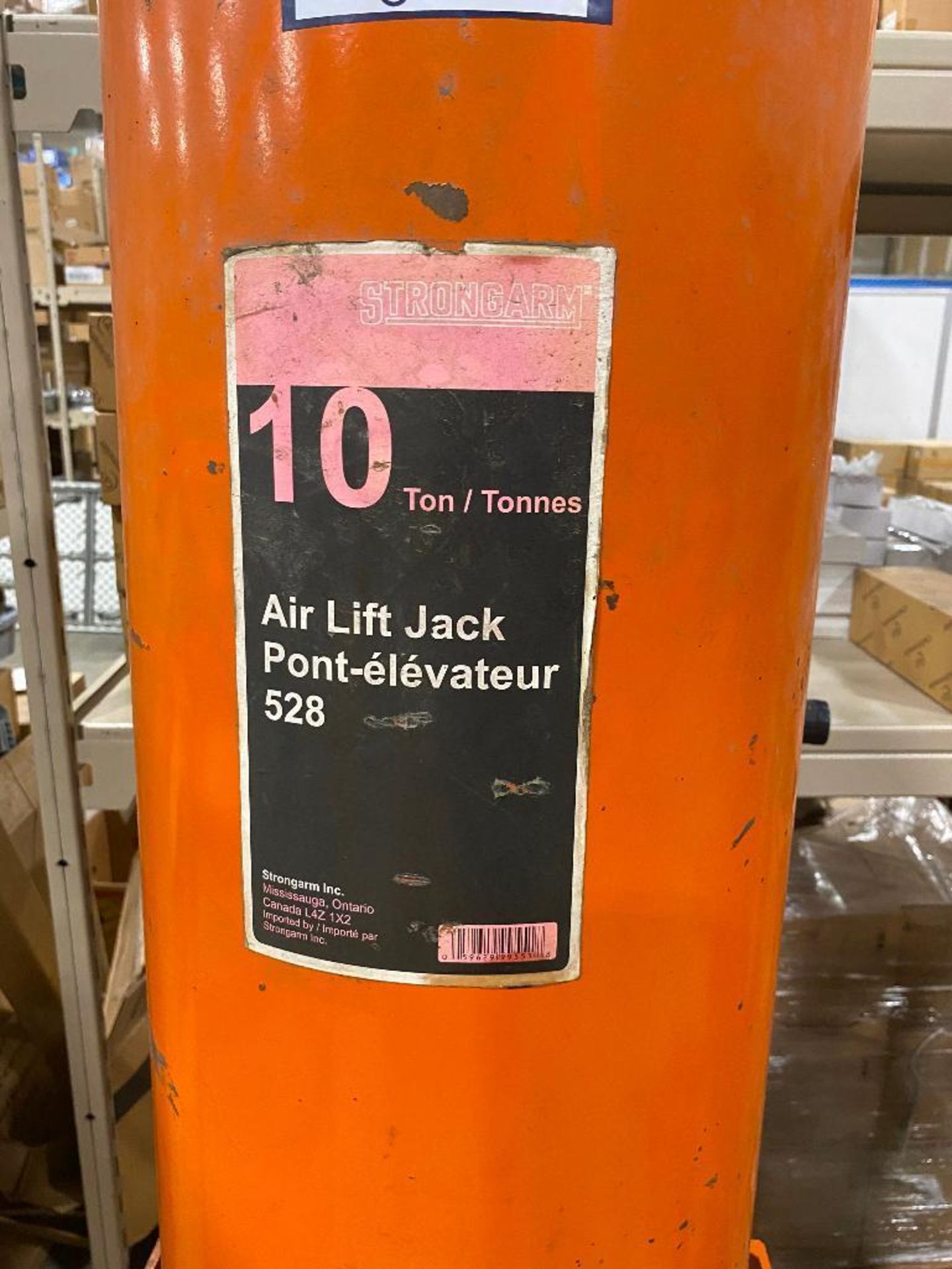 StrongArm 10-Ton Air-Lift Jack - Image 3 of 4