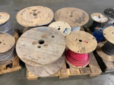 Pallet of (5) Spools of Asst. Electrical Wire