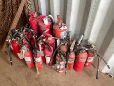 Lot of (20) Asst. Fire Extinguishers