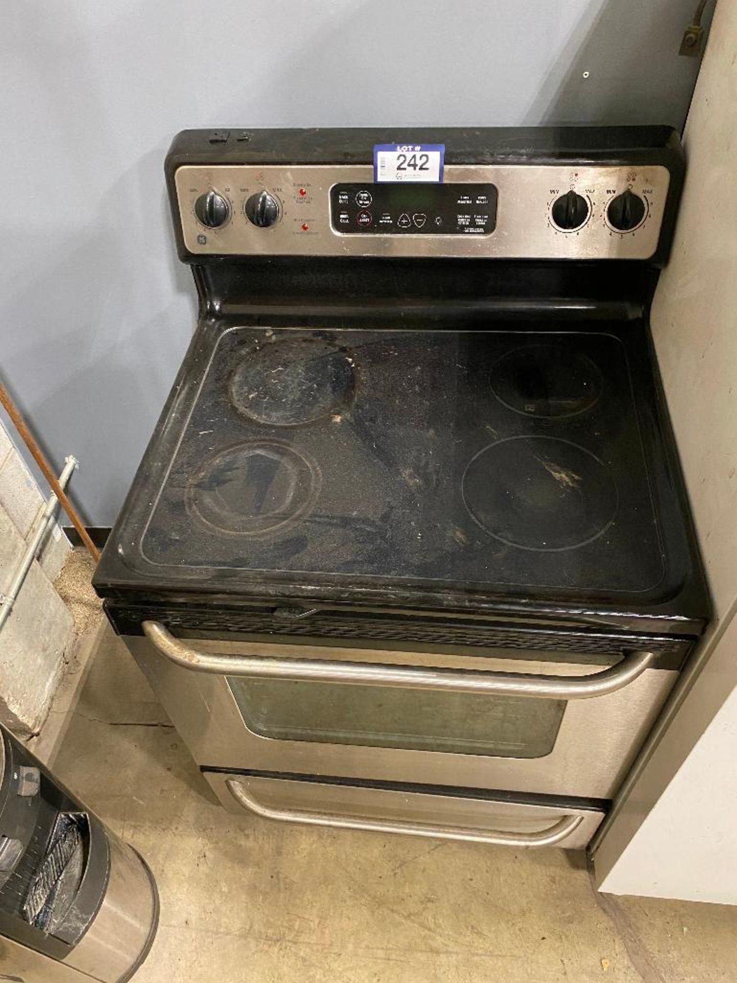 GE SS Glass Top Stove - Image 2 of 2