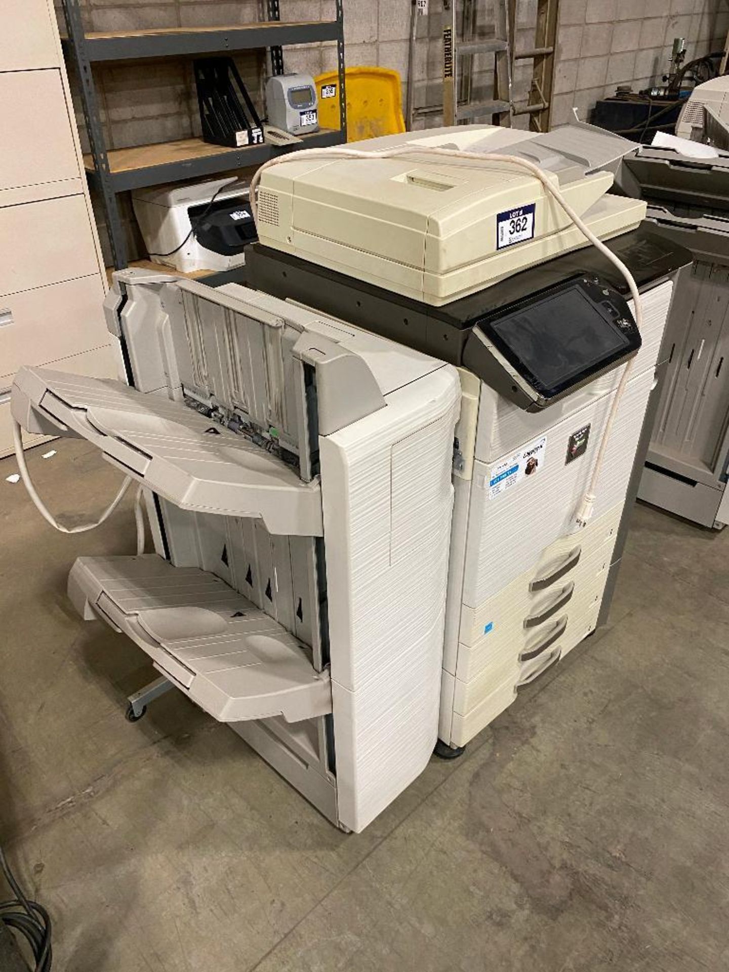 Sharp MX-5111N Printer/Copier w/ Finisher