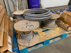 Pallet of (6) Spools of Asst. Shielded Electrical Wire