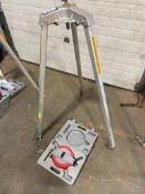 Miller 51/7FT Fall Arrest Tripod w/ MSA Aptura LT30 Self-Retracting Lanyard