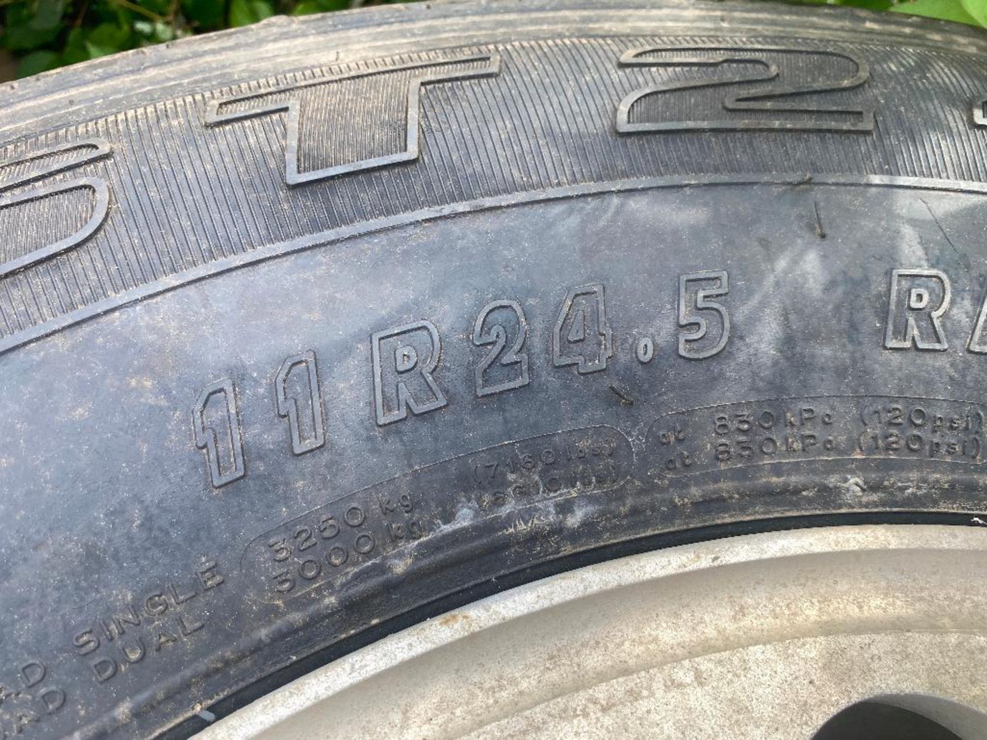 Lot of (2) 11R24.5 Tires - Image 5 of 5