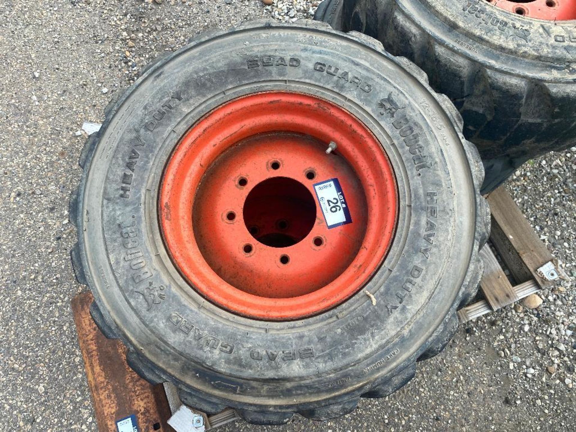 Lot of (4) Bobcat Beadguard HD Skidsteer Tires - Image 4 of 4