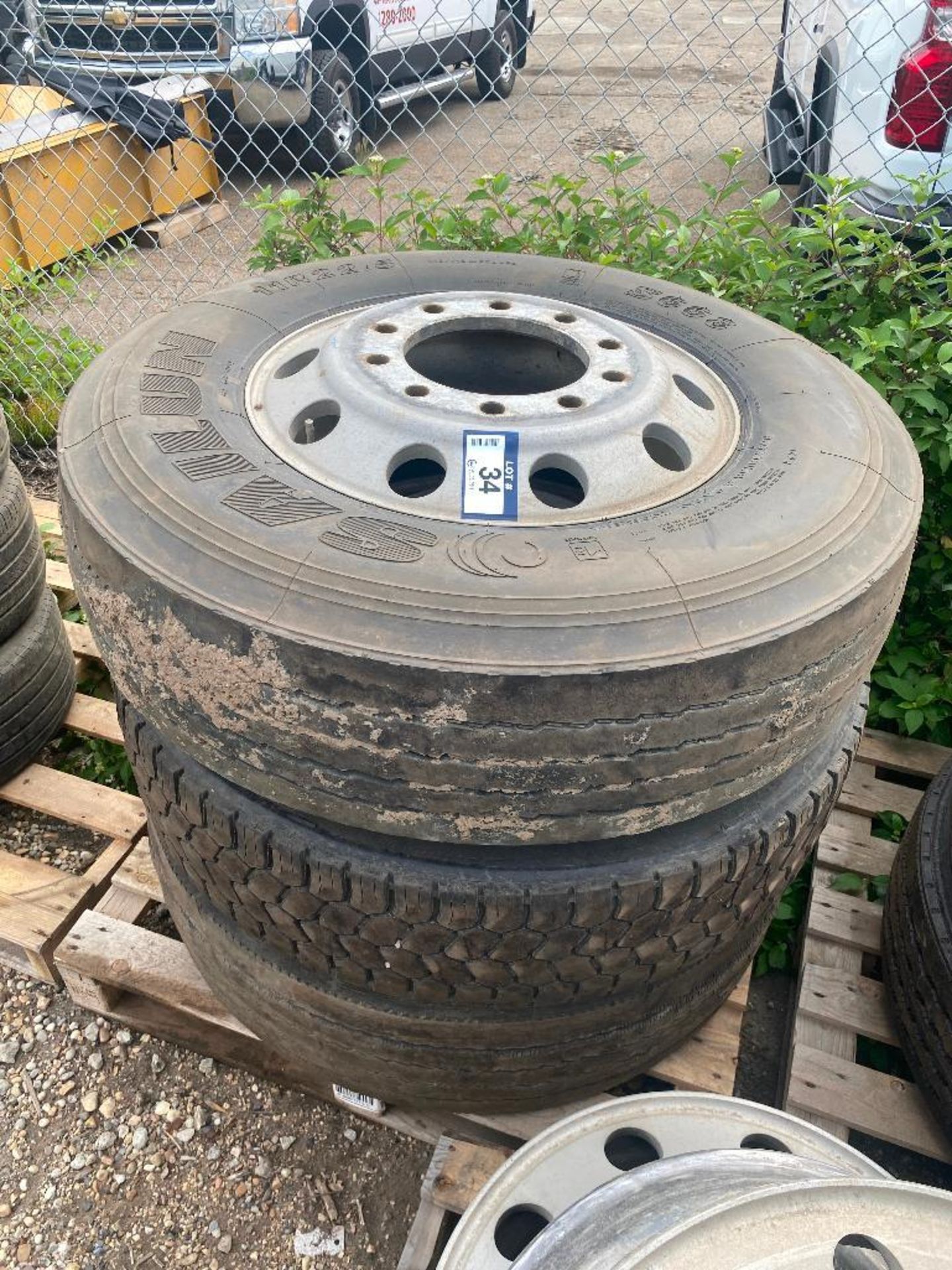 Lot of (3) Asst. 11R22.5 Tires - Image 2 of 4