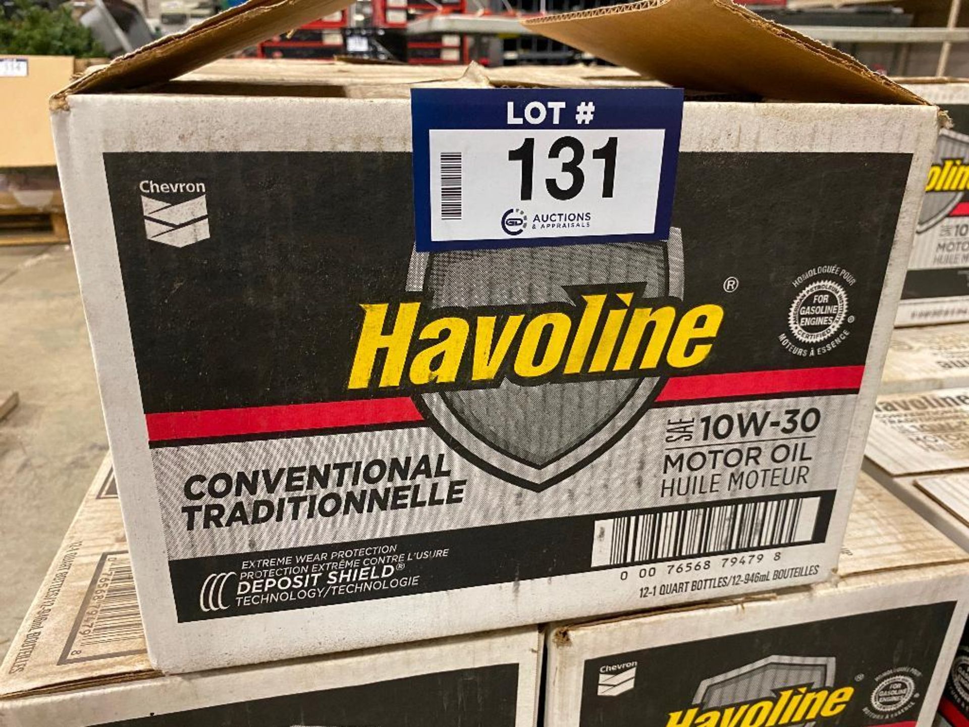 Pallet of (13) Cases of Havoline 10W-30 Motor Oil 12X1Qt - Image 5 of 5